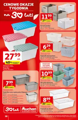 Auchan - gazetka promocyjna 30 Lat Hipermarket Auchan od czwartku 29.01 do środy 04.02 - strona 38