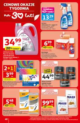 Auchan - gazetka promocyjna 30 Lat Hipermarket Auchan od czwartku 29.01 do środy 04.02 - strona 40