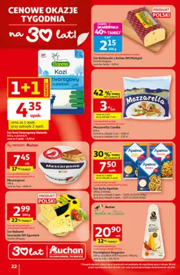 Auchan - gazetka promocyjna 30 Lat Hipermarket Auchan od czwartku 29.01 do środy 04.02 - strona 22