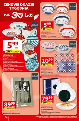 Auchan - gazetka promocyjna 30 Lat Hipermarket Auchan od czwartku 29.01 do środy 04.02 - strona 36