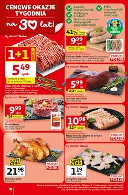 Auchan - gazetka promocyjna 30 Lat Hipermarket Auchan od czwartku 29.01 do środy 04.02 - strona 18