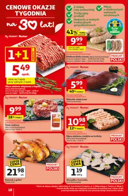 Auchan - gazetka promocyjna 30 Lat Hipermarket Auchan od czwartku 29.01 do środy 04.02 - strona 18