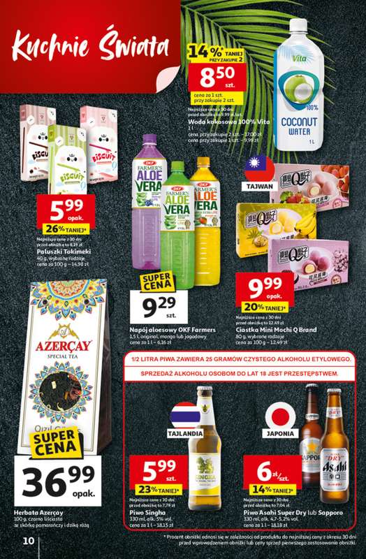 Auchan - gazetka promocyjna 30 Lat Hipermarket Auchan od czwartku 29.01 do środy 04.02 - strona 10