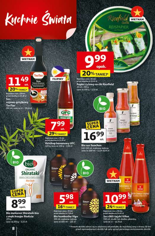 Auchan - gazetka promocyjna 30 Lat Hipermarket Auchan od czwartku 29.01 do środy 04.02 - strona 8