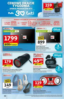 Auchan - gazetka promocyjna 30 Lat Hipermarket Auchan od czwartku 29.01 do środy 04.02 - strona 43