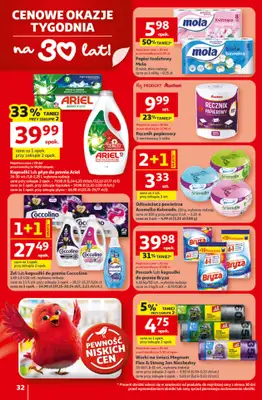 Auchan - gazetka promocyjna 30 Lat Hipermarket Auchan od czwartku 29.01 do środy 04.02 - strona 32
