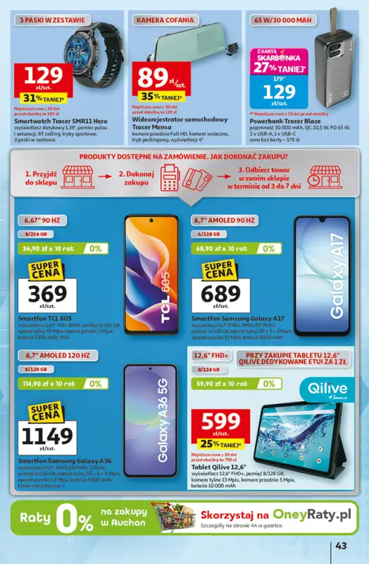 Auchan - gazetka promocyjna 30 Lat Hipermarket Auchan od czwartku 29.01 do środy 04.02 - strona 44