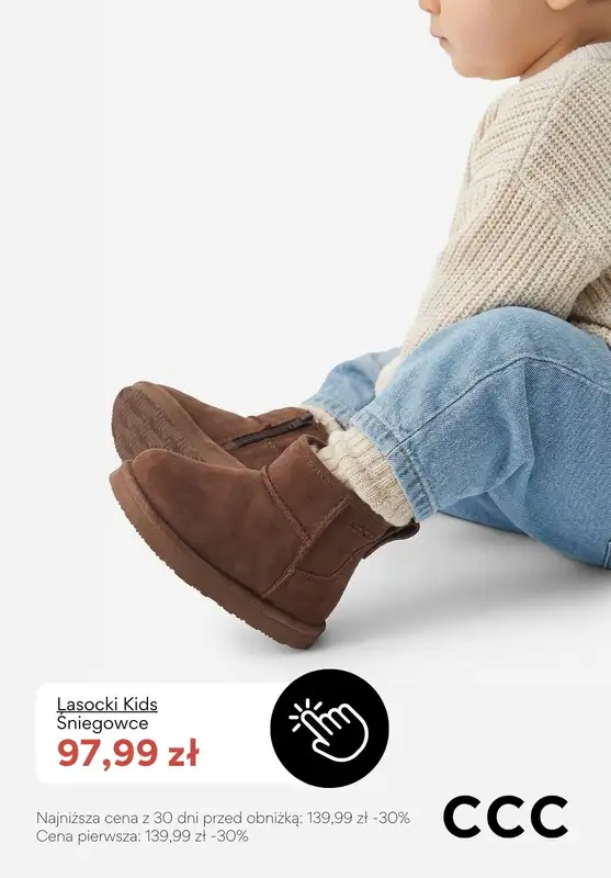 CCC - gazetka promocyjna Obuwie zimowe na FERIE - promocje! od wtorku 27.01  - strona 6