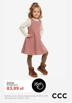 CCC - gazetka promocyjna Obuwie zimowe na FERIE - promocje! od wtorku 27.01  - strona 3