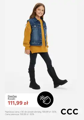 CCC - gazetka promocyjna Obuwie zimowe na FERIE - promocje! od wtorku 27.01  - strona 10