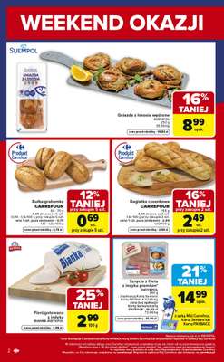 Carrefour - gazetka promocyjna Gazetka weekend okazji już od czwartku  do soboty 31.01 - strona 2