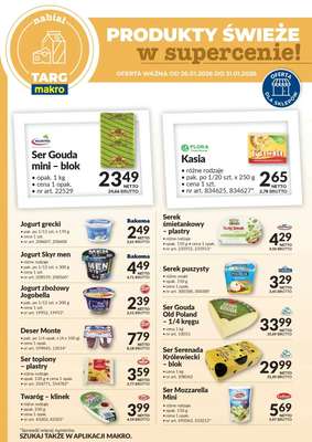 Makro - gazetka promocyjna Produkty świeże w super cenie od wtorku 27.01 do soboty 31.01