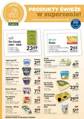 Makro - gazetka promocyjna Produkty świeże w super cenie od wtorku 27.01 do soboty 31.01