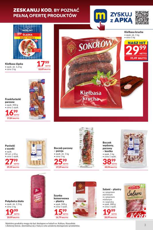 Makro - gazetka promocyjna Oferta dla gastronomii od wtorku 27.01 do poniedziałku 02.02 - strona 3