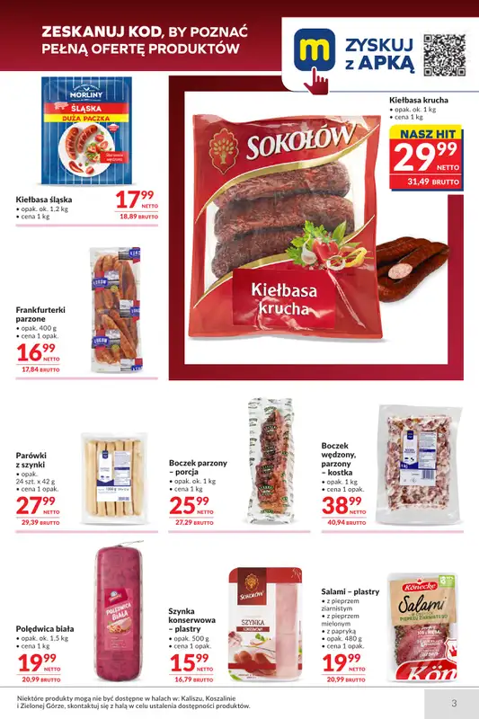 Makro - gazetka promocyjna Oferta dla gastronomii od wtorku 27.01 do poniedziałku 02.02 - strona 3