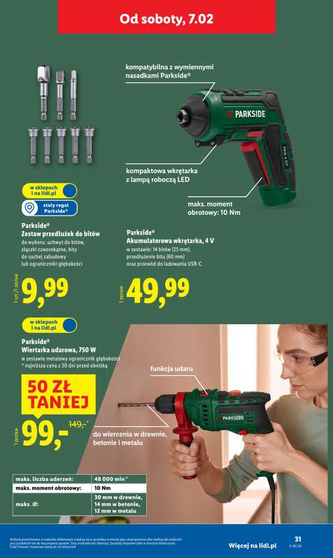Lidl - gazetka promocyjna Katalog od poniedziałku 02.02 do soboty 07.02 - strona 37