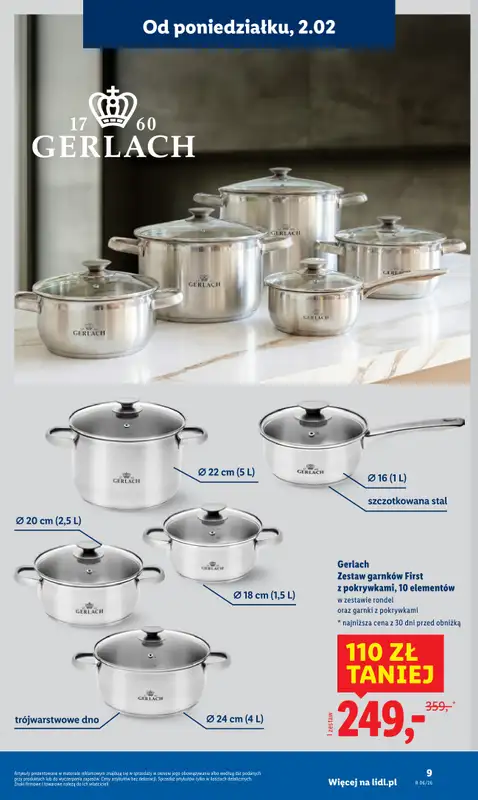 Lidl - gazetka promocyjna Katalog od poniedziałku 02.02 do soboty 07.02 - strona 9
