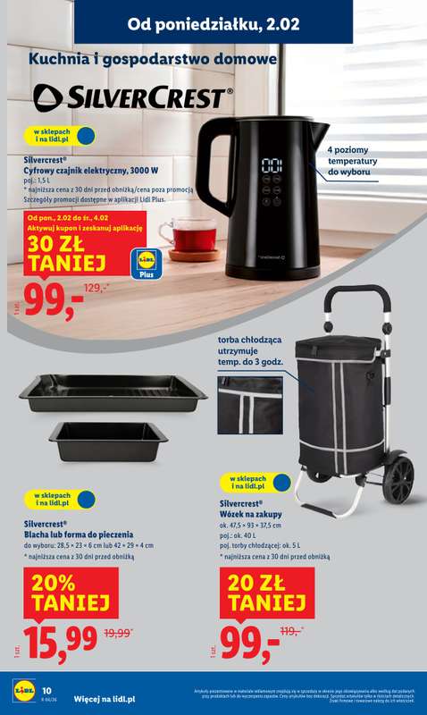 Lidl - gazetka promocyjna Katalog od poniedziałku 02.02 do soboty 07.02 - strona 10