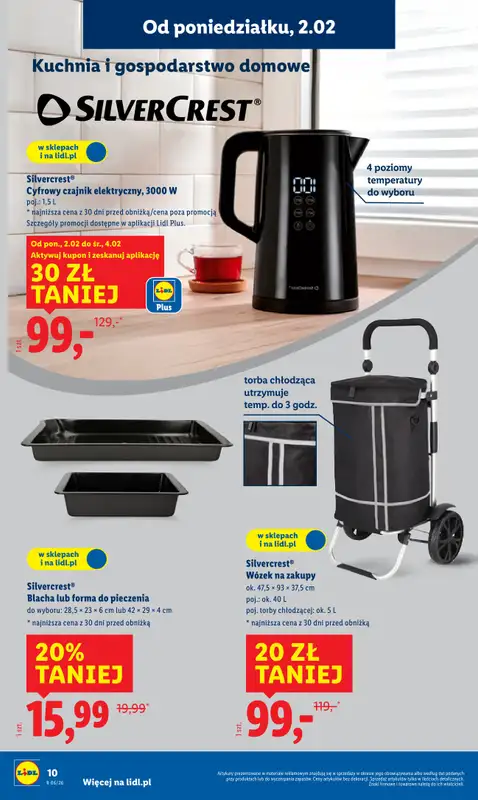 Lidl - gazetka promocyjna Katalog od poniedziałku 02.02 do soboty 07.02 - strona 10