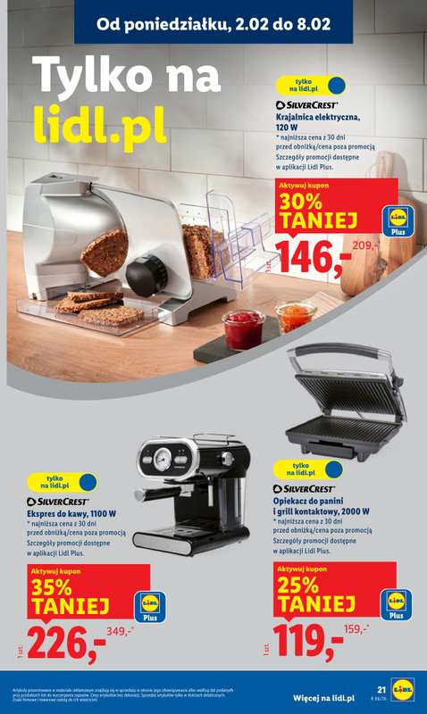 Lidl - gazetka promocyjna Katalog od poniedziałku 02.02 do soboty 07.02 - strona 21