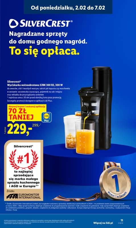 Lidl - gazetka promocyjna Katalog od poniedziałku 02.02 do soboty 07.02 - strona 11