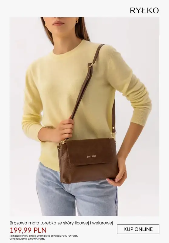 Ryłko - gazetka promocyjna Torebki na WYPRZEDAŻY od wtorku 27.01  - strona 10