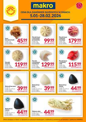 Makro - gazetka promocyjna Ulotka Sticky Business od wtorku 27.01 do soboty 28.02