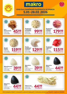 Makro - gazetka promocyjna Ulotka Sticky Business od wtorku 27.01 do soboty 28.02