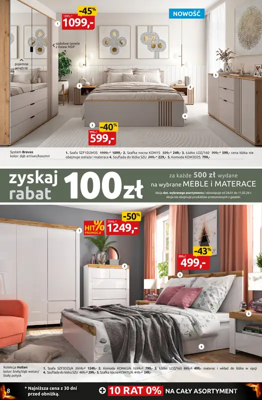 Black Red White - gazetka promocyjna Rozgrzewamy okazjami do -50% od wtorku 27.01 do środy 11.02 - strona 8