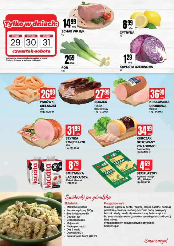 Chorten - gazetka promocyjna Gazetka Małopolskie, Śląsk, Podkarpackie, Opolskie Market od czwartku 29.01 do niedzieli 08.02 - strona 2