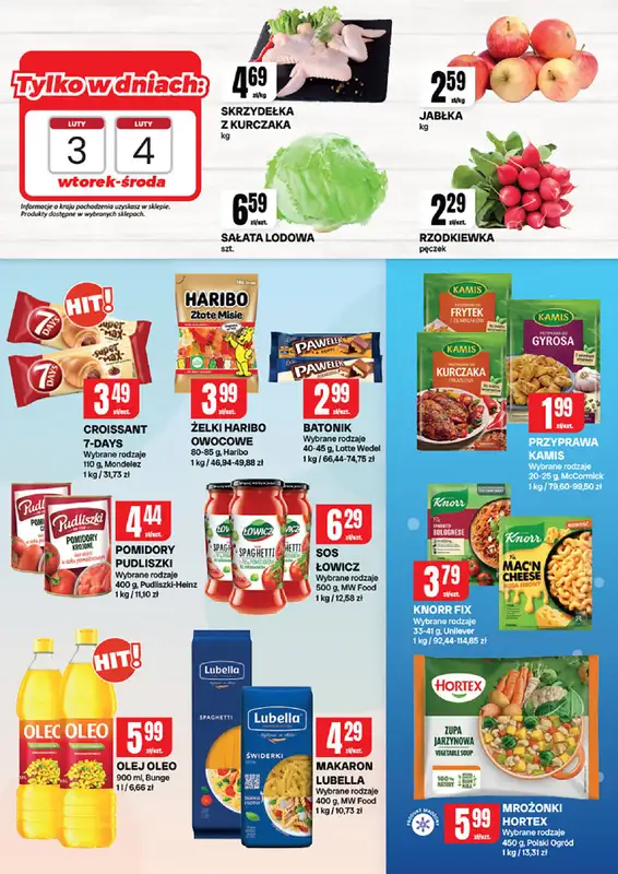 Chorten - gazetka promocyjna Gazetka Małopolskie, Śląsk, Podkarpackie, Opolskie Market od czwartku 29.01 do niedzieli 08.02 - strona 3