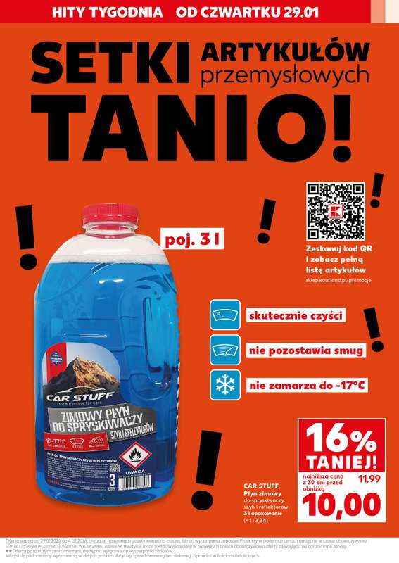 Kaufland - gazetka promocyjna Oferta Kaufland - Non Food od czwartku 29.01 do środy 04.02 - strona 3