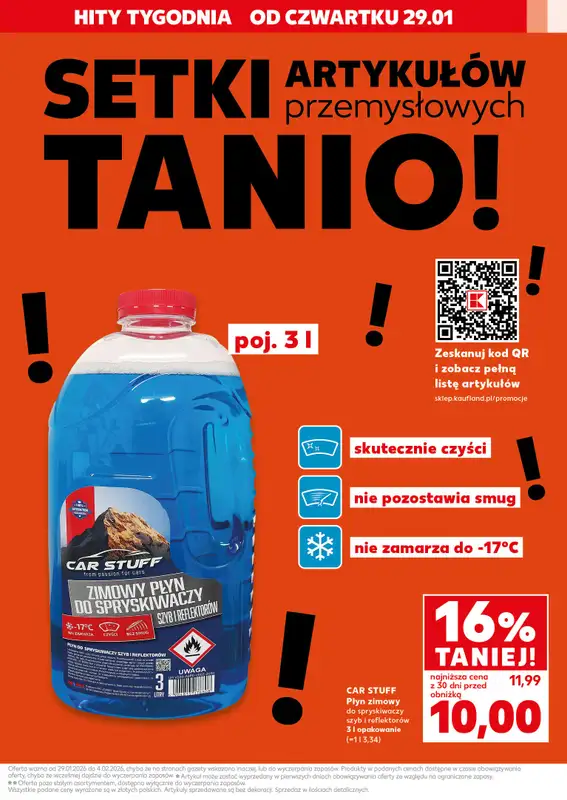 Kaufland - gazetka promocyjna Oferta Kaufland - Non Food od czwartku 29.01 do środy 04.02 - strona 3