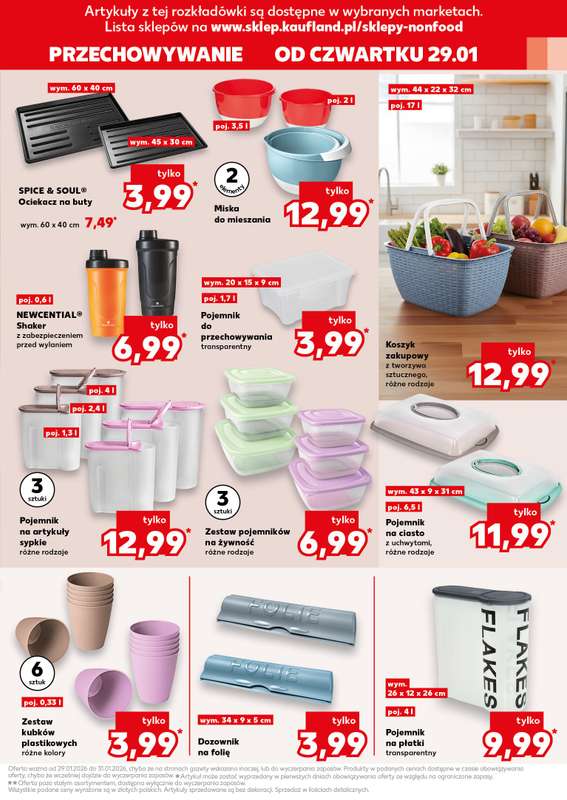 Kaufland - gazetka promocyjna Oferta Kaufland - Non Food od czwartku 29.01 do środy 04.02 - strona 15