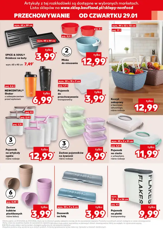 Kaufland - gazetka promocyjna Oferta Kaufland - Non Food od czwartku 29.01 do środy 04.02 - strona 15