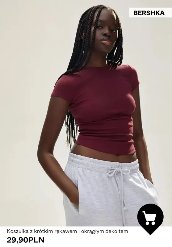 Bershka - gazetka promocyjna Damska odzież BASIC od wtorku 27.01  - strona 4