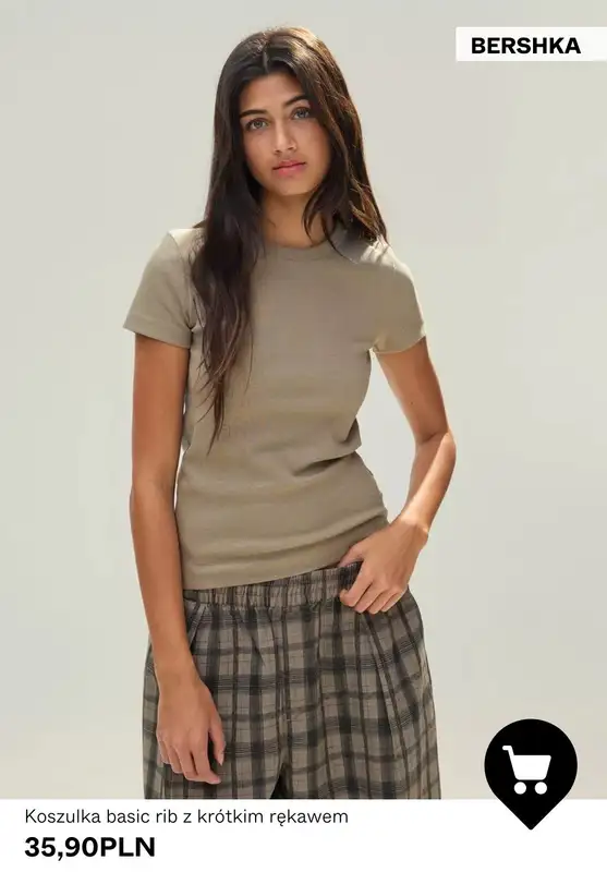 Bershka - gazetka promocyjna Damska odzież BASIC od wtorku 27.01  - strona 10