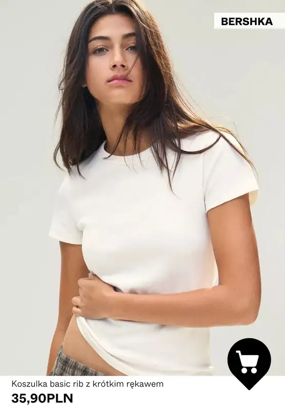 Bershka - gazetka promocyjna Damska odzież BASIC od wtorku 27.01  - strona 9