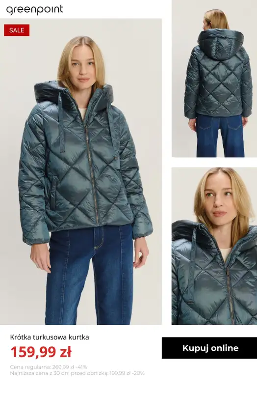 Greenpoint - gazetka promocyjna Kurtki i płaszcze do -50% od wtorku 27.01  - strona 5