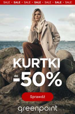 Greenpoint - gazetka promocyjna Kurtki i płaszcze do -50% od wtorku 27.01 