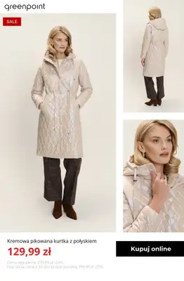 Greenpoint - gazetka promocyjna Kurtki i płaszcze do -50% od wtorku 27.01  - strona 11