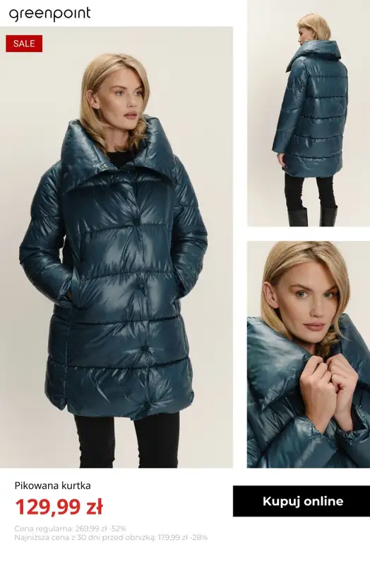 Greenpoint - gazetka promocyjna Kurtki i płaszcze do -50% od wtorku 27.01  - strona 6