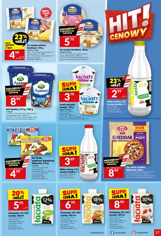 Twój Market - gazetka promocyjna Gazetka od środy 28.01 do wtorku 03.02 - strona 17