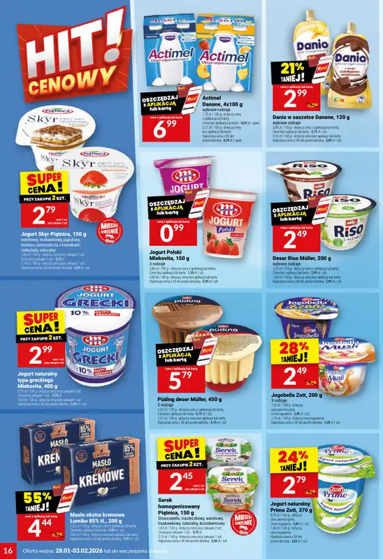 Twój Market - gazetka promocyjna Gazetka od środy 28.01 do wtorku 03.02 - strona 16