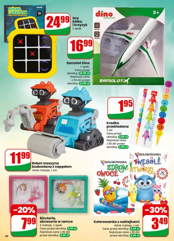 Dino - gazetka promocyjna Gazetka 05 / 2026 od środy 28.01 do wtorku 03.02 - strona 48
