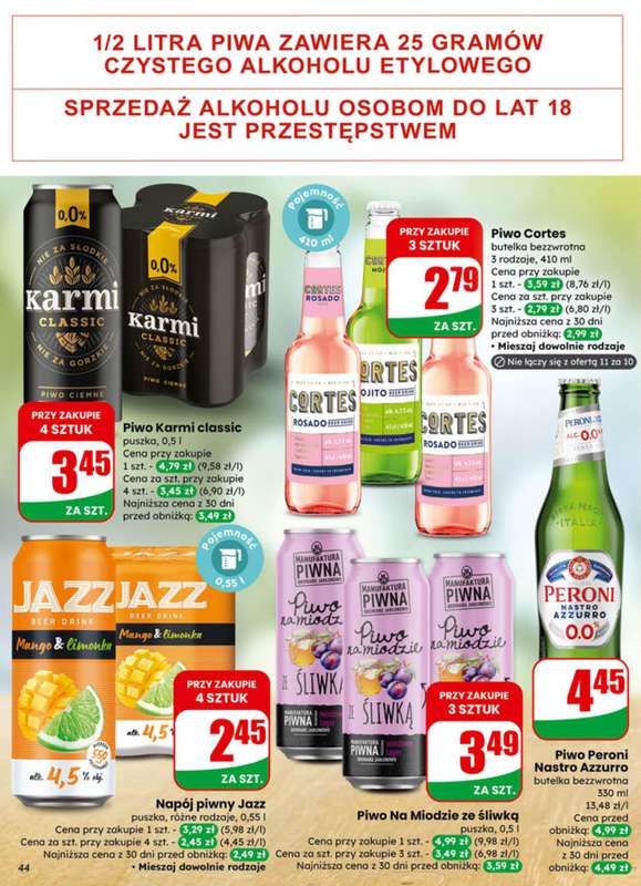 Dino - gazetka promocyjna Gazetka 05 / 2026 od środy 28.01 do wtorku 03.02 - strona 44