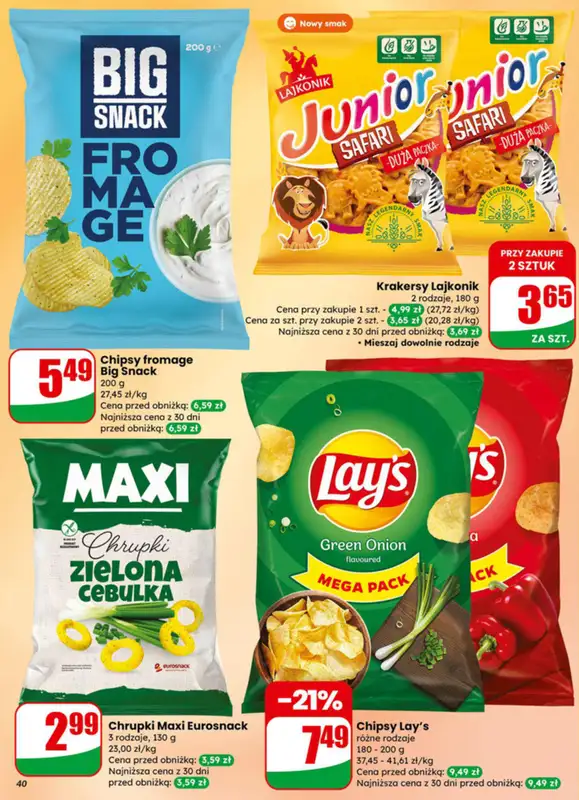 Dino - gazetka promocyjna Gazetka 05 / 2026 od środy 28.01 do wtorku 03.02 - strona 40