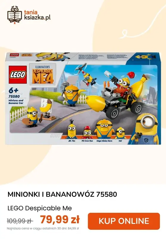 taniaksiazka.pl - gazetka promocyjna Do -60% na wybrane zestawy LEGO od wtorku 27.01 do poniedziałku 02.02 - strona 4