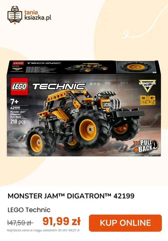 taniaksiazka.pl - gazetka promocyjna Do -60% na wybrane zestawy LEGO od wtorku 27.01 do poniedziałku 02.02 - strona 8