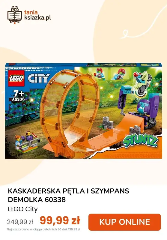 taniaksiazka.pl - gazetka promocyjna Do -60% na wybrane zestawy LEGO od wtorku 27.01 do poniedziałku 02.02 - strona 5